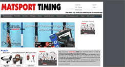 Desktop Screenshot of matsportiming.com