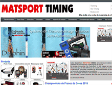 Tablet Screenshot of matsportiming.com